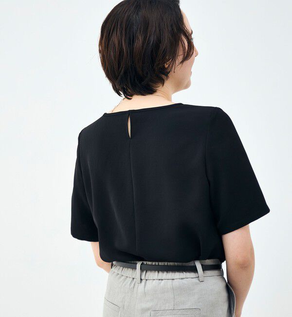 NOLLEY'S sophi「ウォッシャブルダブルクロスＴブラウス」|シャツ・ブラウス|