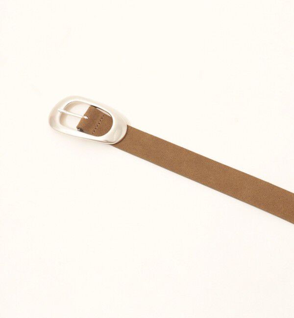 NOLLEY'S「【LEFIJE/レフィエ】オーバルバックルベルト（スエード）」|ベルト|