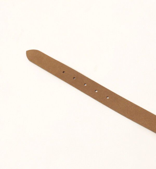 NOLLEY'S「【LEFIJE/レフィエ】オーバルバックルベルト（スエード）」|ベルト|