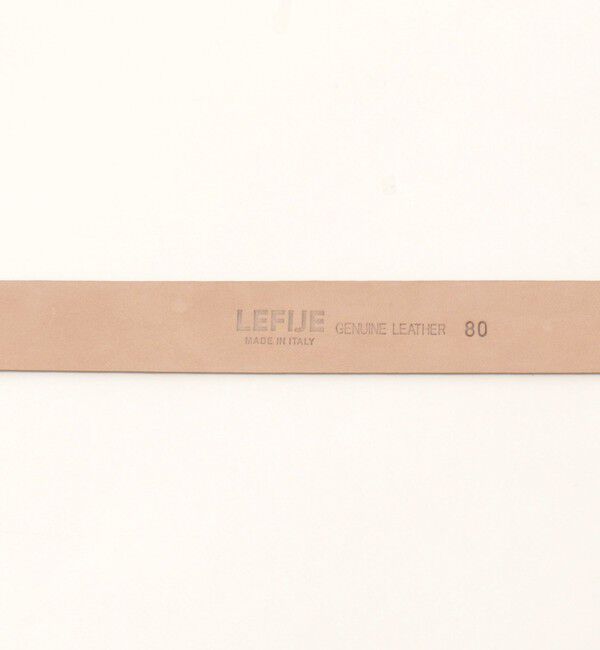 NOLLEY'S「【LEFIJE/レフィエ】オーバルバックルベルト（スエード）」|ベルト|