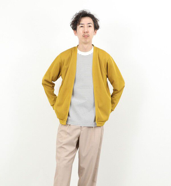 NOLLEY'S goodman「針抜きジャージ ボタンレスカーディガン 26SS」|カーディガン|