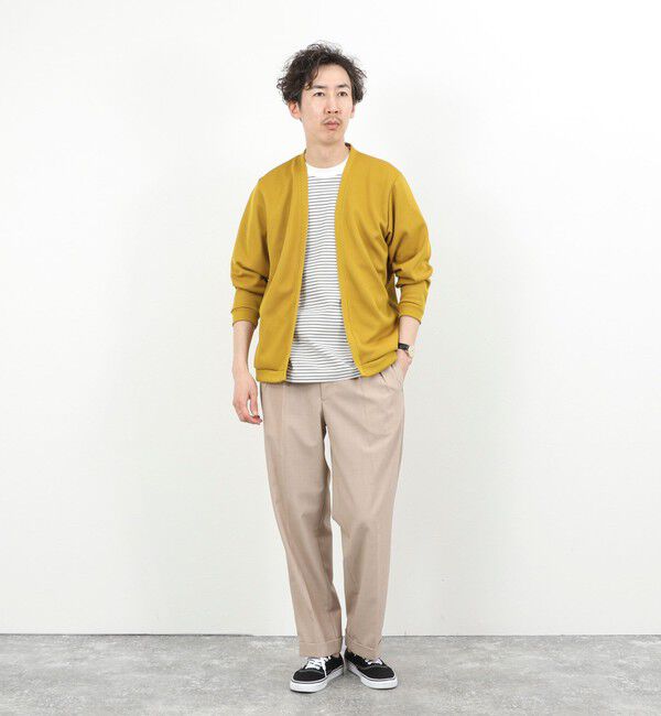 NOLLEY'S goodman「針抜きジャージ ボタンレスカーディガン 26SS」|カーディガン|