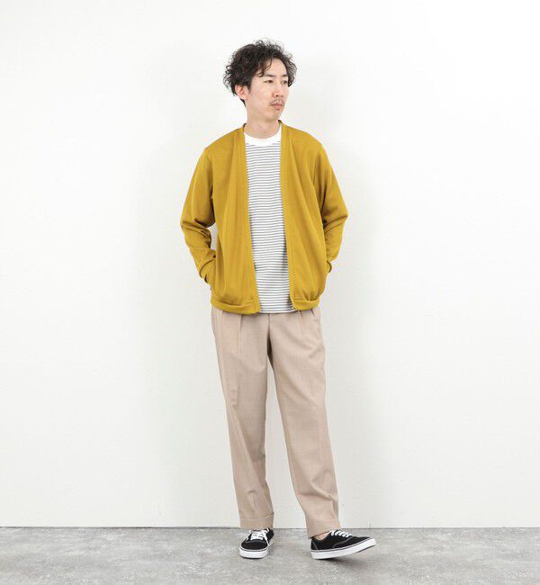 NOLLEY'S goodman「針抜きジャージ ボタンレスカーディガン 26SS」|カーディガン|