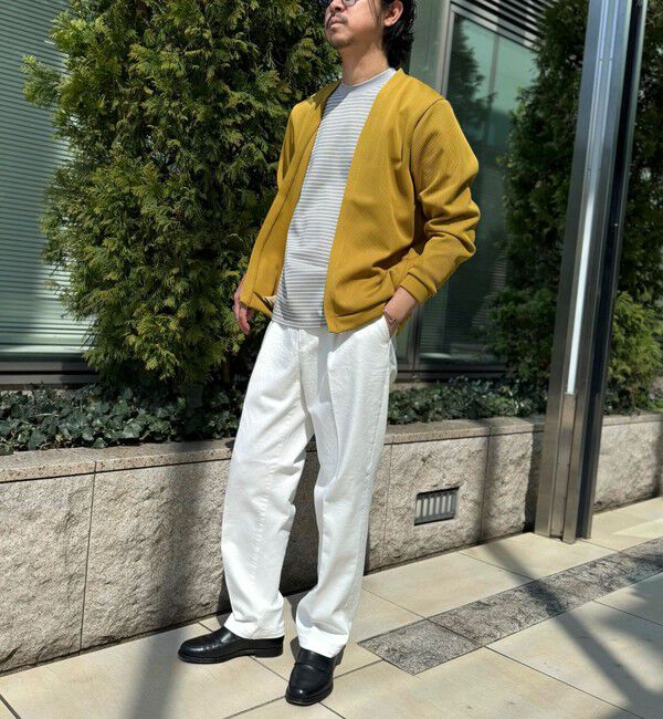 NOLLEY'S goodman「針抜きジャージ ボタンレスカーディガン 26SS」|カーディガン|