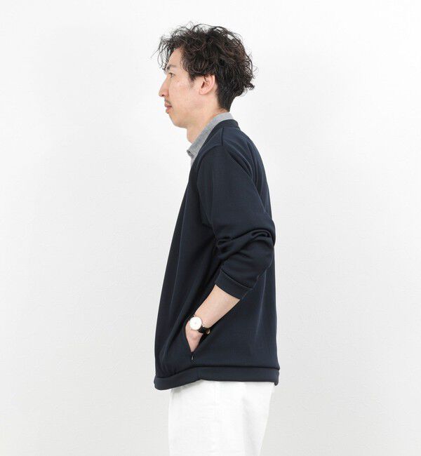 NOLLEY'S goodman「針抜きジャージ ボタンレスカーディガン 26SS」|カーディガン|