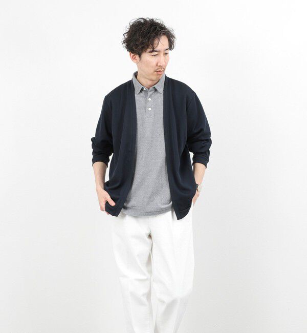 NOLLEY'S goodman「針抜きジャージ ボタンレスカーディガン 26SS」|カーディガン|