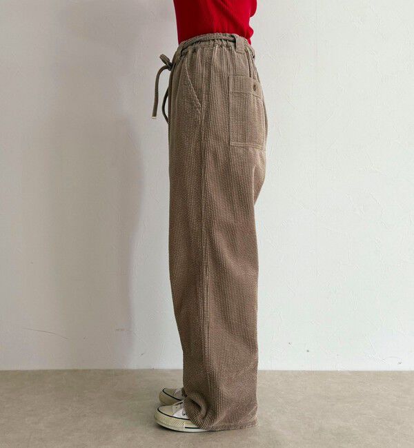 fredy emue「コーデュロイドロストイージーパンツ」|チノ|