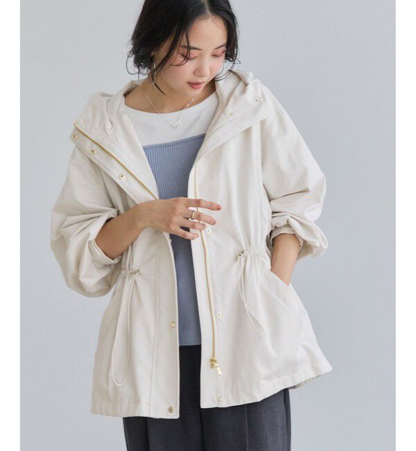 VIS「ウエストマークナイロンジャケット/スプリングマウンテンパーカー」|その他|オフホワイト(15)