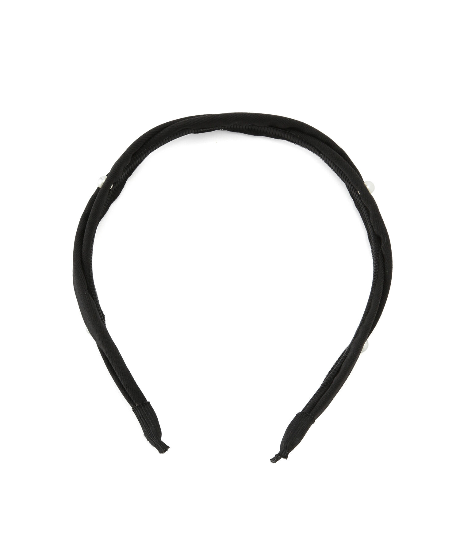 ROPE PICNIC PASSAGE「パールポイントツイストカチューシャ」|カチューシャ|