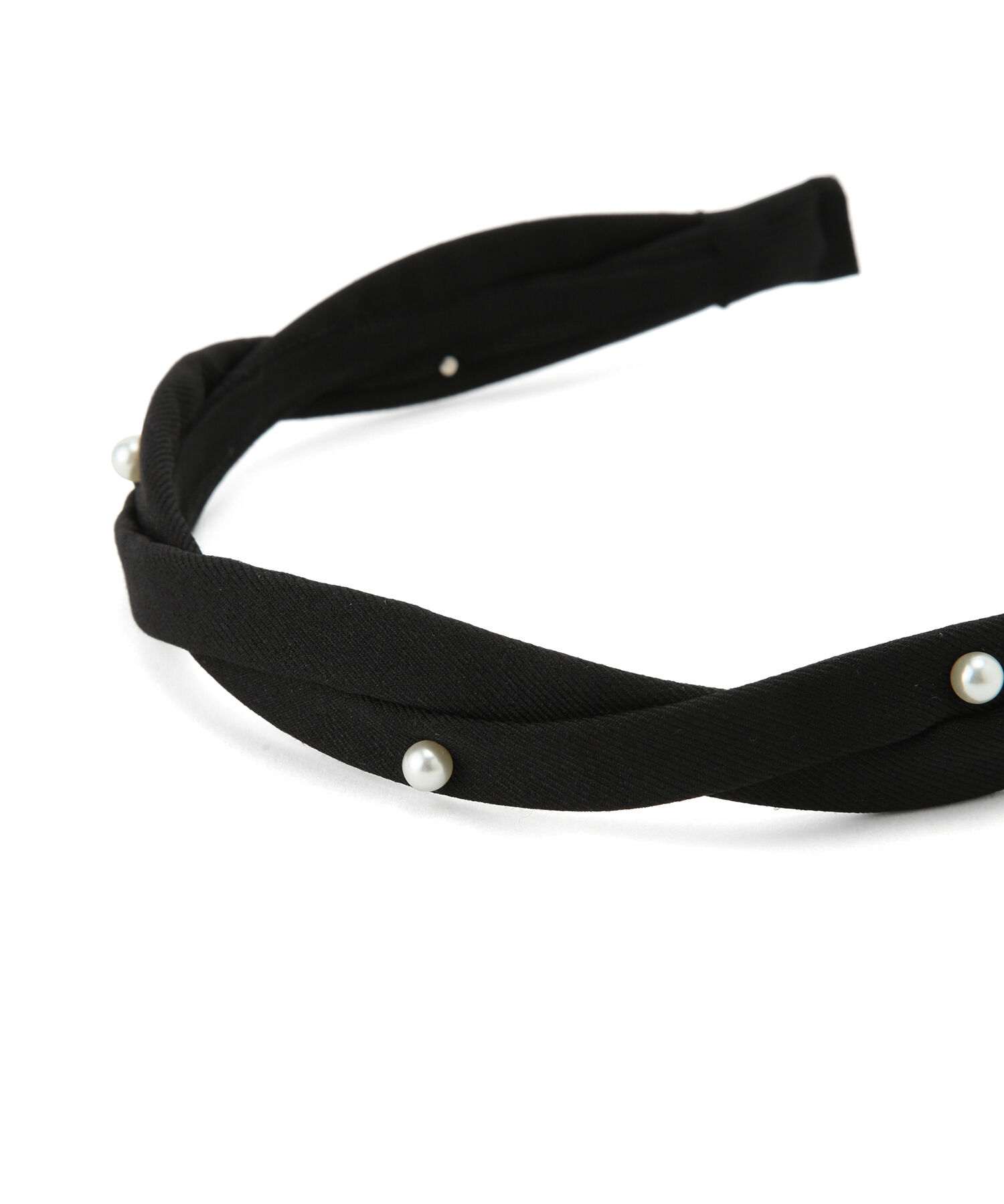 ROPE PICNIC PASSAGE「パールポイントツイストカチューシャ」|カチューシャ|