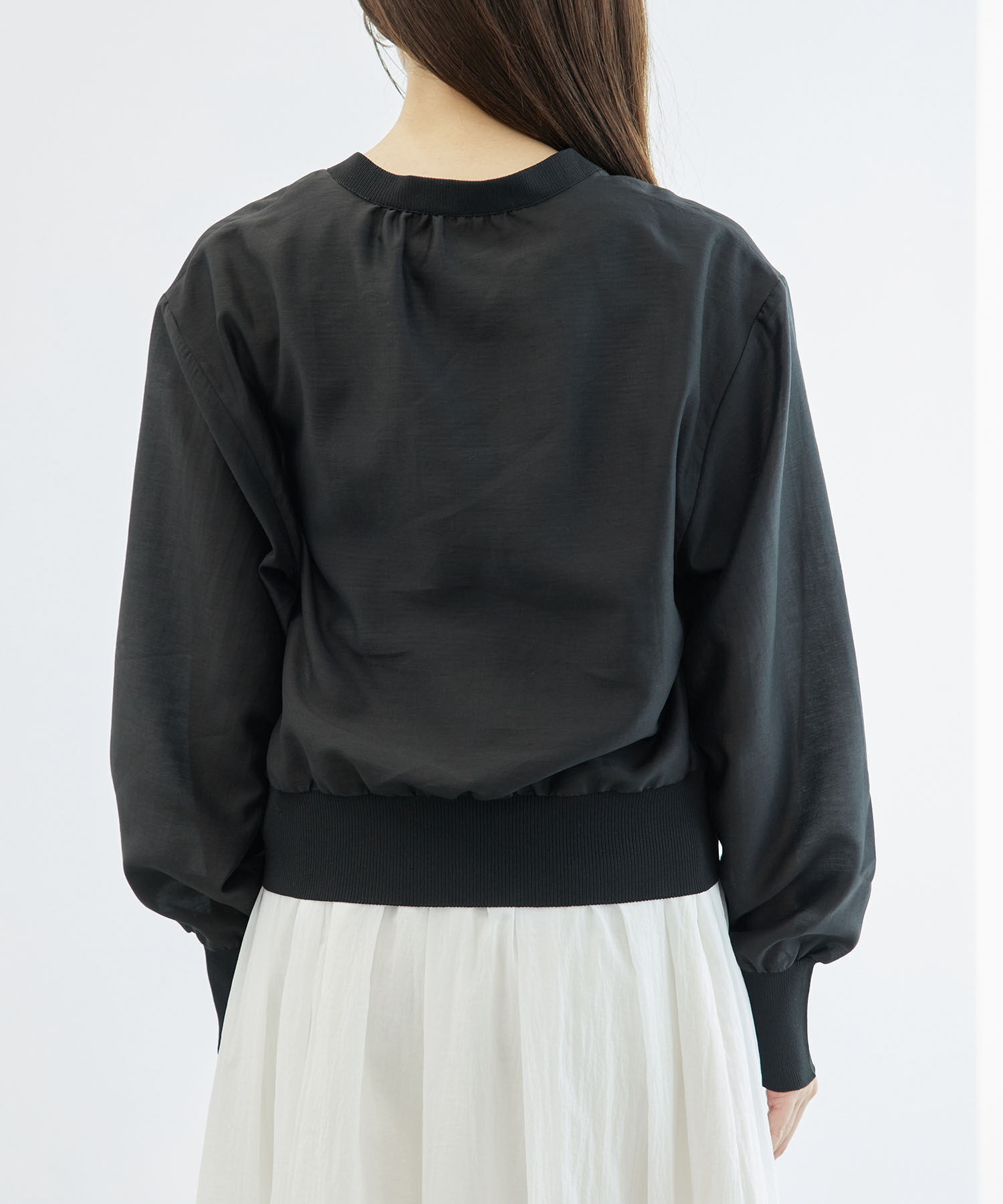 Rope&rsquo;Picnic「シアーブルゾンカーディガン」|カーディガン|