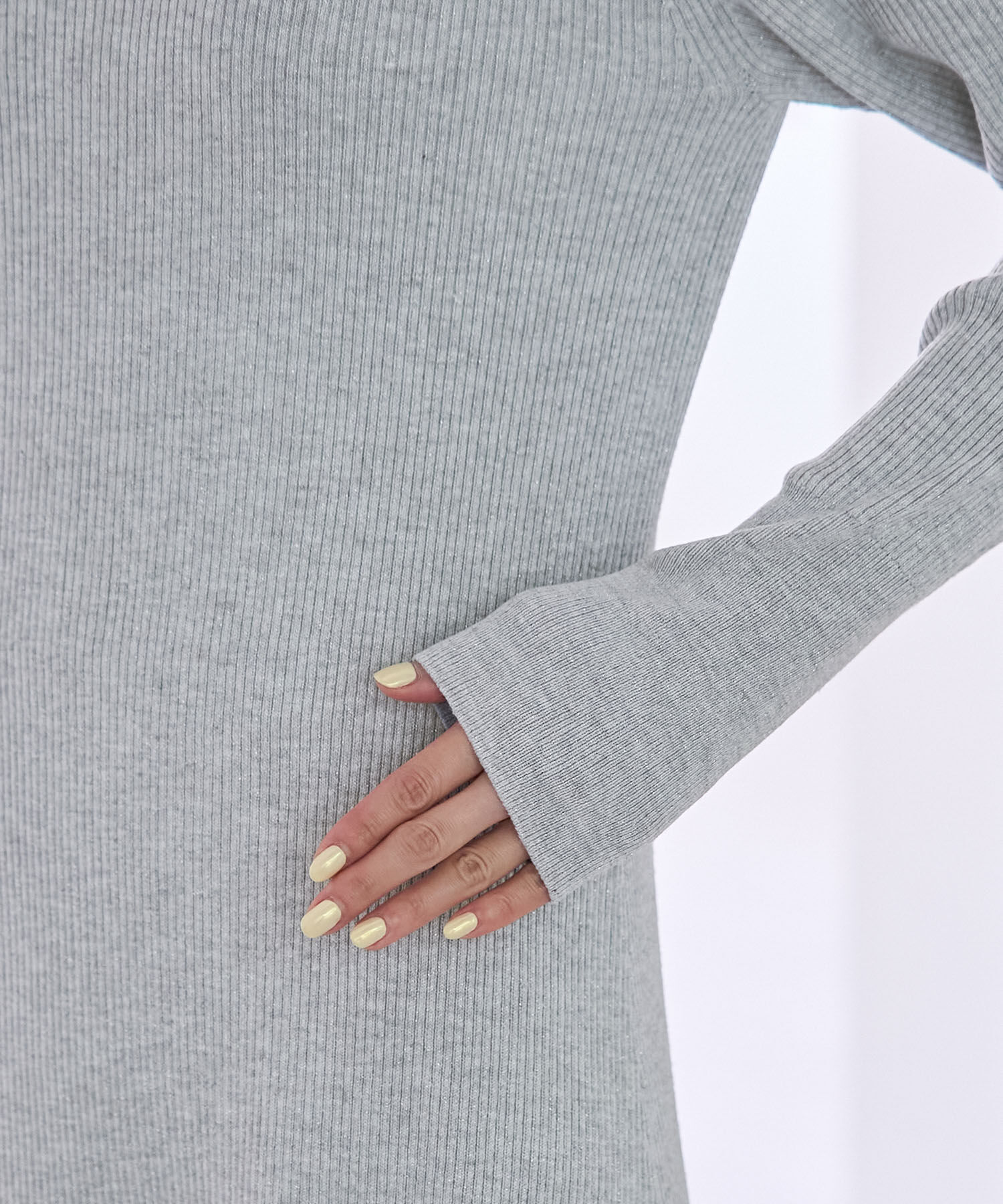 Rope&rsquo;Picnic「ラメリブニットワンピース」|ワンピース|