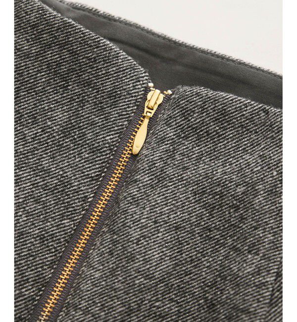 Rope&rsquo;Picnic「ラメカルゼラップ風金ボタンミニスカート」|スカート|