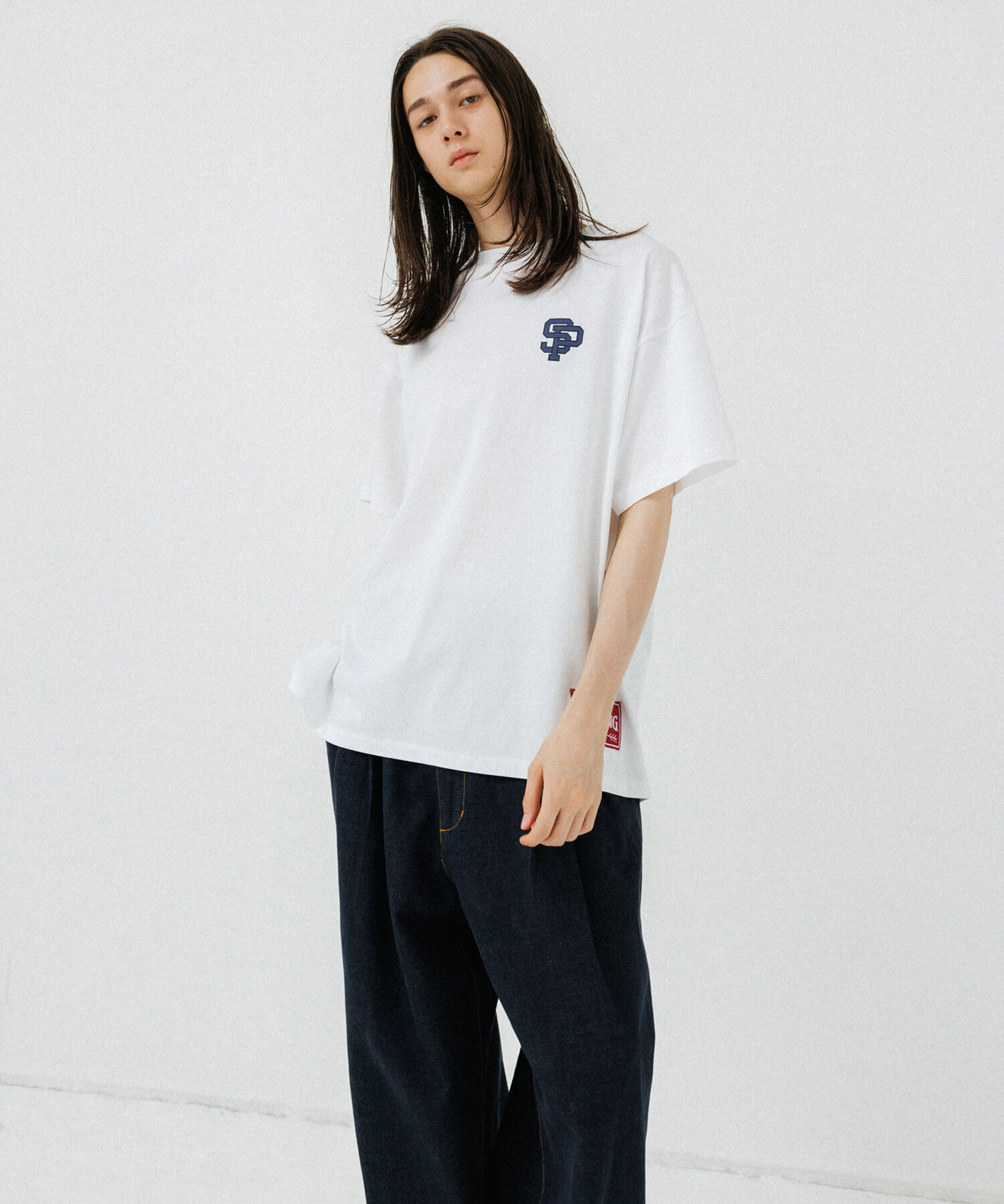 ADAM ET ROPE'「《別注》【SPALDING/スポルディング】LOGO TEE / UNISEX」|Tシャツ・カットソー|