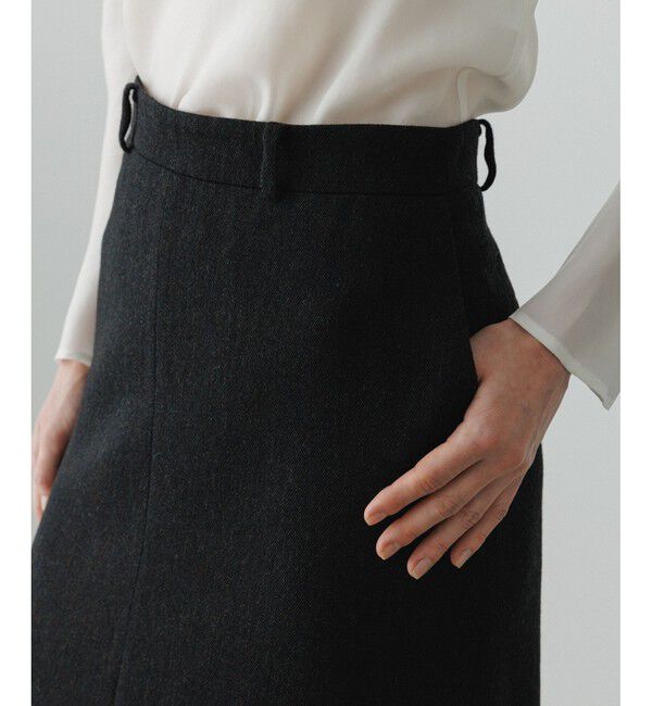 ADAM ET ROPE'「【EMOELLE】Iラインロングスカート」|スカート|