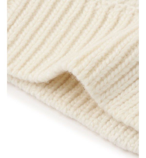 ADAM ET ROPE'「コードレースパターンニットカーディガン」|カーディガン|