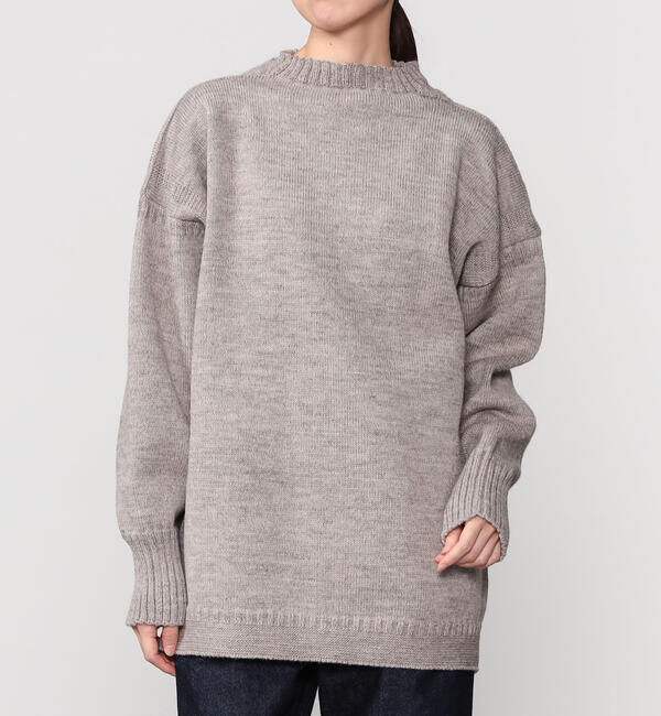  「Le Tricoteur | 〈別注〉トラディショナル ウールガンジーセーター UNISEX」|ニット・セーター|