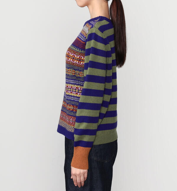  「ERIBE | ウール 2WAY ニットプルオーバー WOMEN」|ニット・セーター|