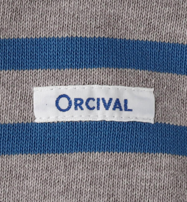 ORCIVAL「ORCIVAL | コットンロード クルーネック ワイドフレンチバスクTシャツ MEN」|Tシャツ・カットソー|
