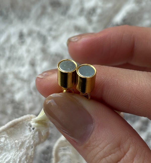  「レースマグネット付スカーフ」|マフラー|