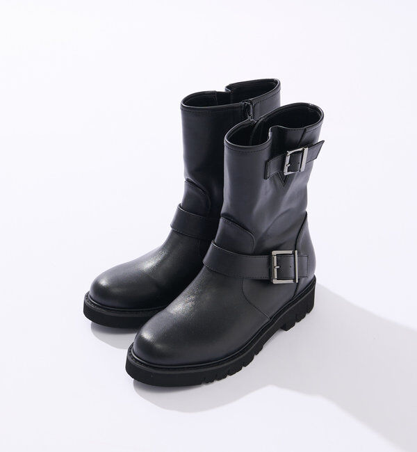  「【R.good(アールドットグッド)】エンジニアブーツ」|ショートブーツ|