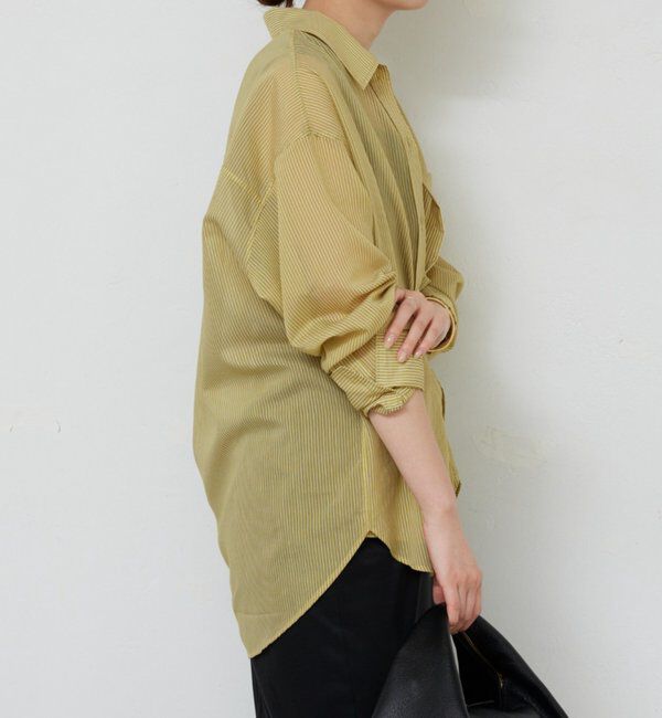  「【2WAY】カシュクールローンシャツ」|シャツ・ブラウス|