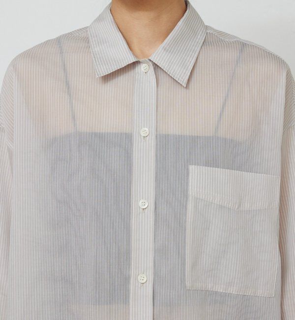  「【2WAY】カシュクールローンシャツ」|シャツ・ブラウス|