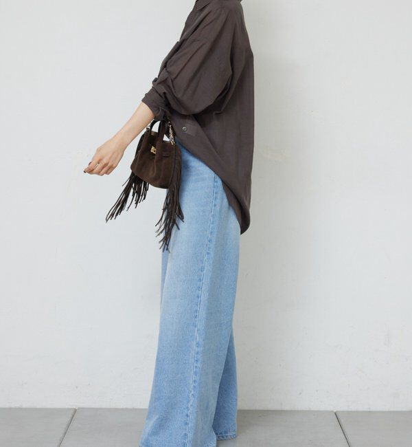  「【2WAY】カシュクールローンシャツ」|シャツ・ブラウス|