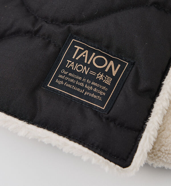 collex「【TAION】ミリタリー リバーシブル ダウンマフラー」|マフラー|