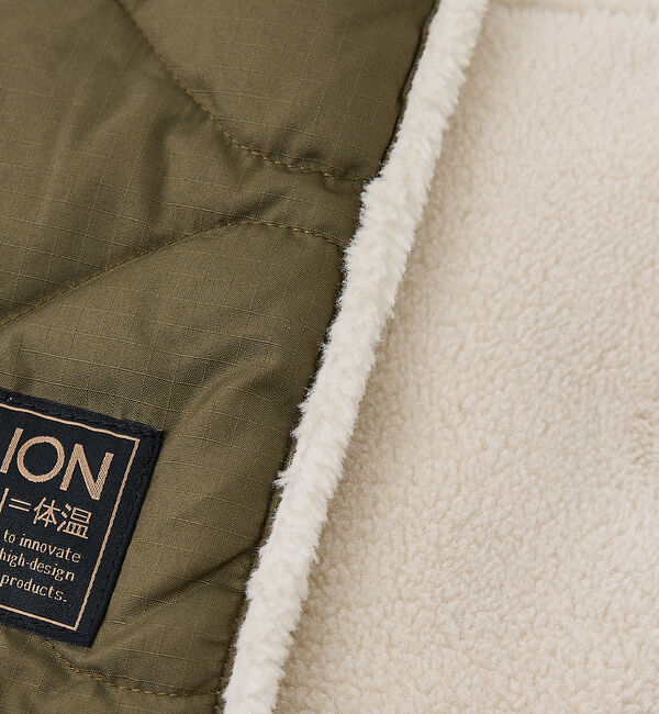 collex「【TAION】ミリタリー リバーシブル ダウンマフラー」|マフラー|