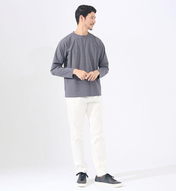 ABAHOUSE「【速乾 / DRY MAX】長袖Tシャツ」|Tシャツ・カットソー|