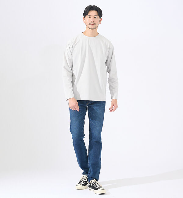 ABAHOUSE「【速乾 / DRY MAX】長袖Tシャツ」|Tシャツ・カットソー|