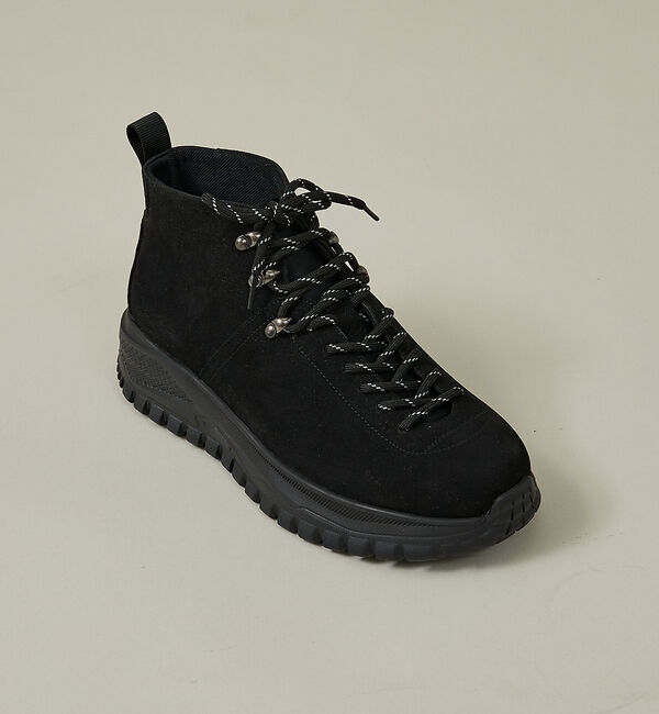 ABAHOUSE「SUEDE MOUNTAIN BOOTS / マウンテンブーツ/厚底/軽量ブーツ」|ショートブーツ|