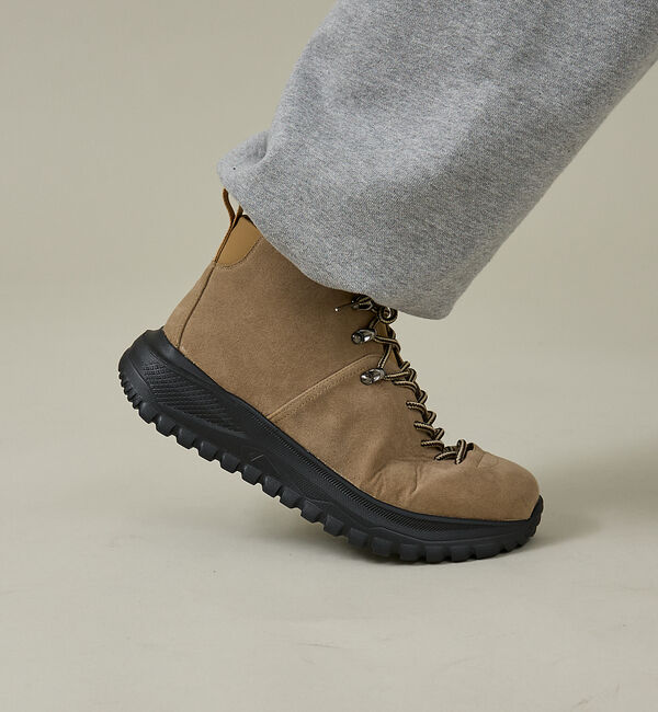 ABAHOUSE「SUEDE MOUNTAIN BOOTS / マウンテンブーツ/厚底/軽量ブーツ」|ショートブーツ|