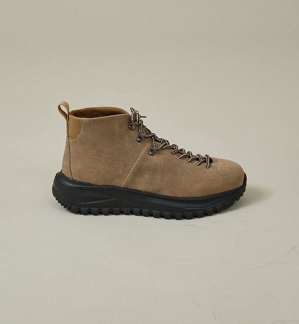 ABAHOUSE「SUEDE MOUNTAIN BOOTS / マウンテンブーツ/厚底/軽量ブーツ」|ショートブーツ|
