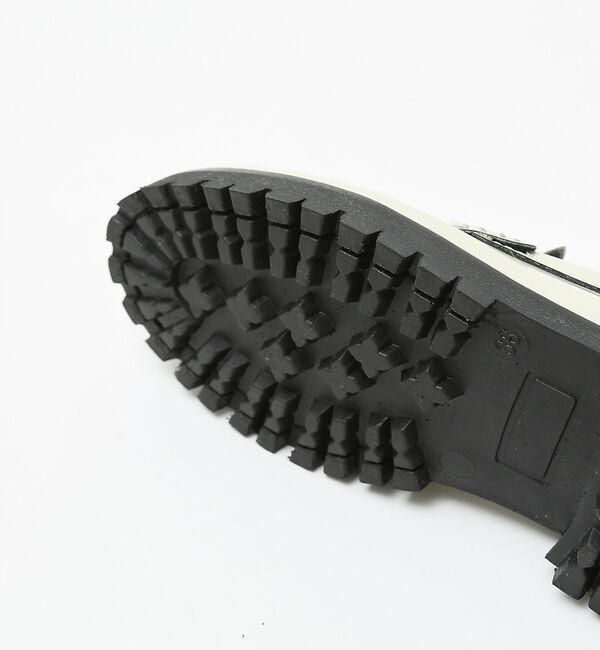 Rouge vif「【ARTESANOS/アルテサノス】 厚底レザーゴールドビットローファー」|ローファー|