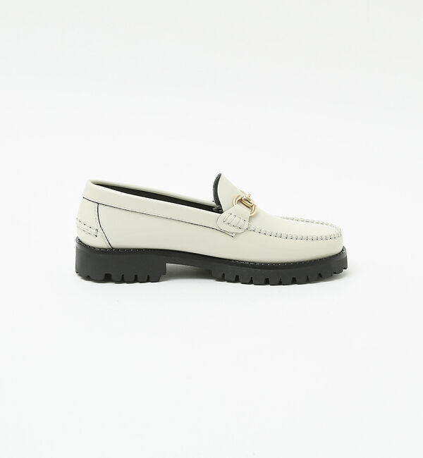 Rouge vif「【ARTESANOS/アルテサノス】 厚底レザーゴールドビットローファー」|ローファー|