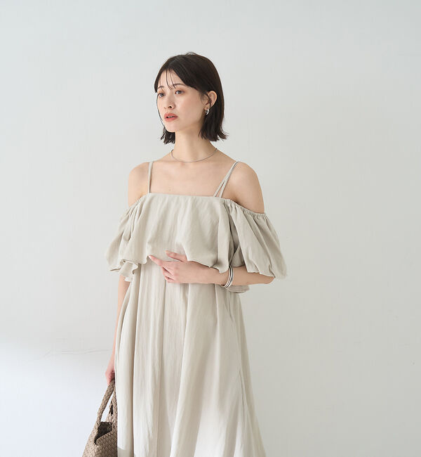 Rouge vif「【一部店舗限定】【2点セット】ビスチェ&times;キャミワンピ SETUP」|ワンピース|