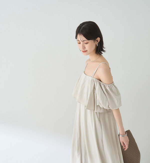 Rouge vif「【一部店舗限定】【2点セット】ビスチェ&times;キャミワンピ SETUP」|ワンピース|