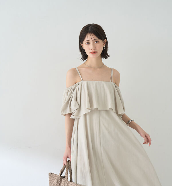 Rouge vif「【一部店舗限定】【2点セット】ビスチェ&times;キャミワンピ SETUP」|ワンピース|