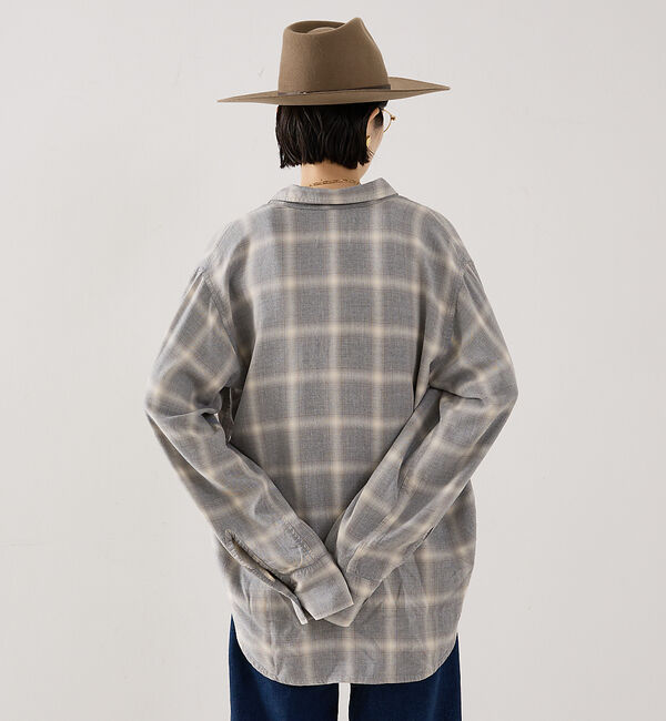 The Store by C' 「【REMI RELIEF】【別注】レーヨンツイルチェックシャツ」|シャツ・ブラウス|