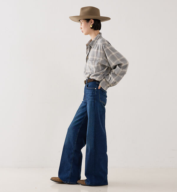The Store by C' 「【REMI RELIEF】【別注】レーヨンツイルチェックシャツ」|シャツ・ブラウス|