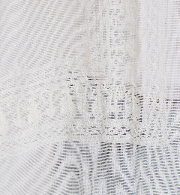 NOMINE「【WEB限定】コットネット 刺繍シャツ」|シャツ・ブラウス|