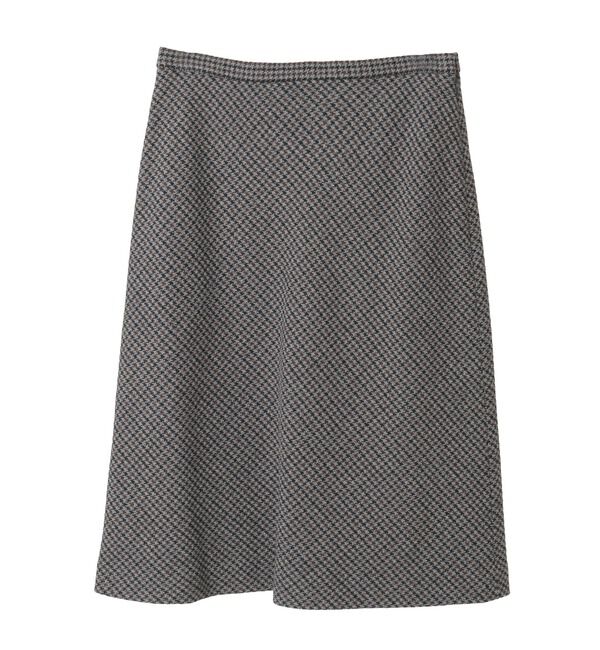 TIARA「バイアススカート」|スカート|グレー千鳥