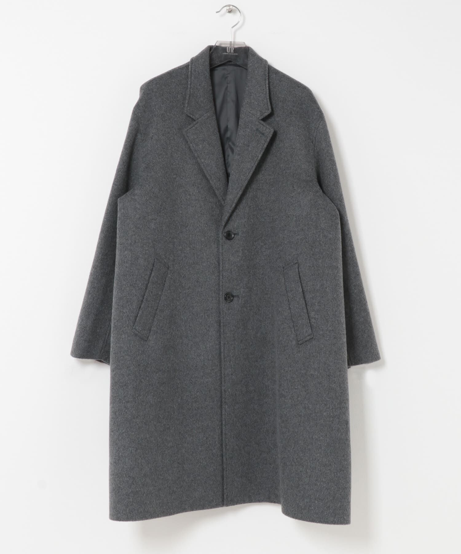 URBAN RESEARCH「WOOL OVER CHESTER COAT」|チェスターコート|