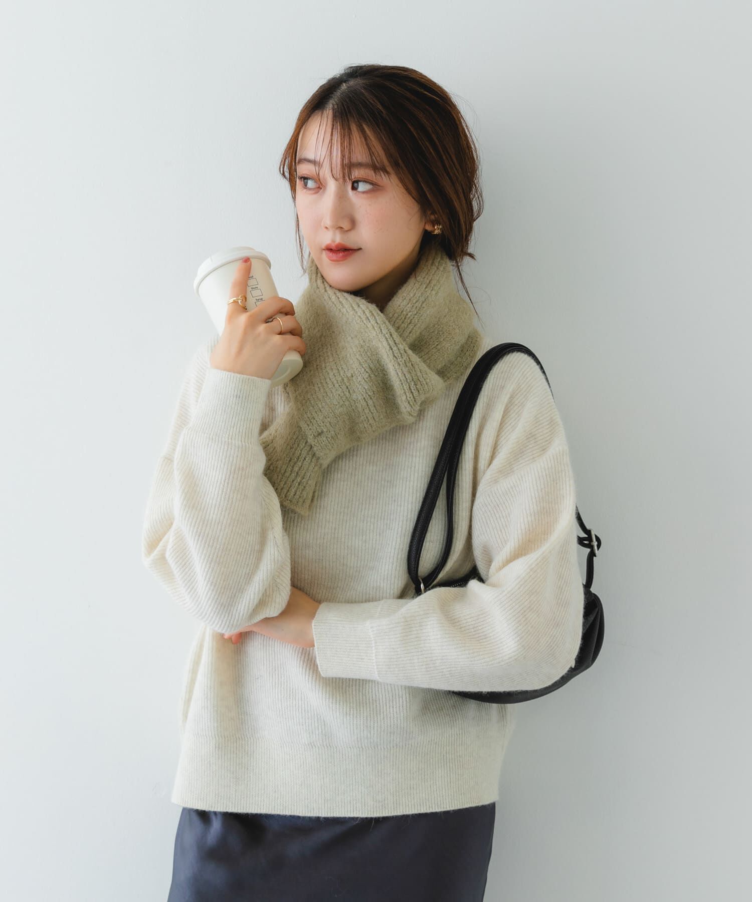 RODE SKO「メランジロングマフラー」|マフラー|