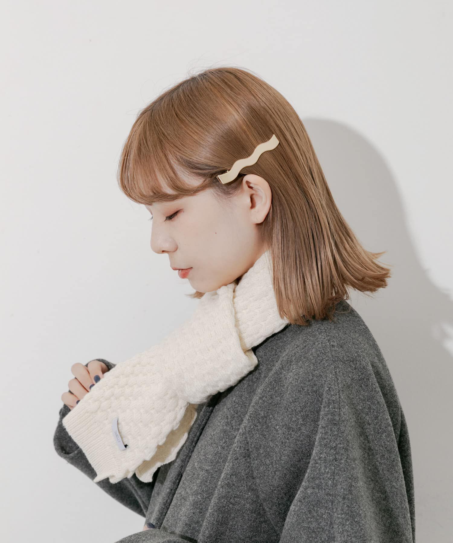 SMELLY「ポコポコマフラー」|マフラー|