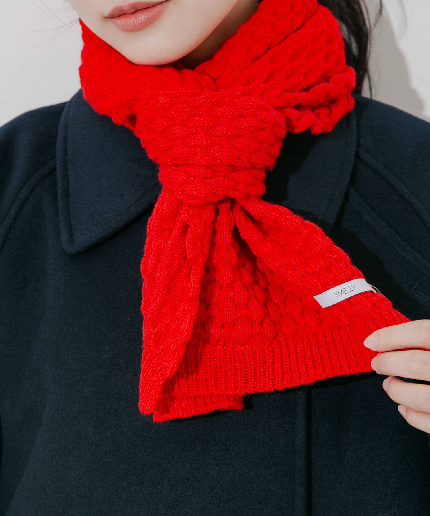 SMELLY「ポコポコマフラー」|マフラー|