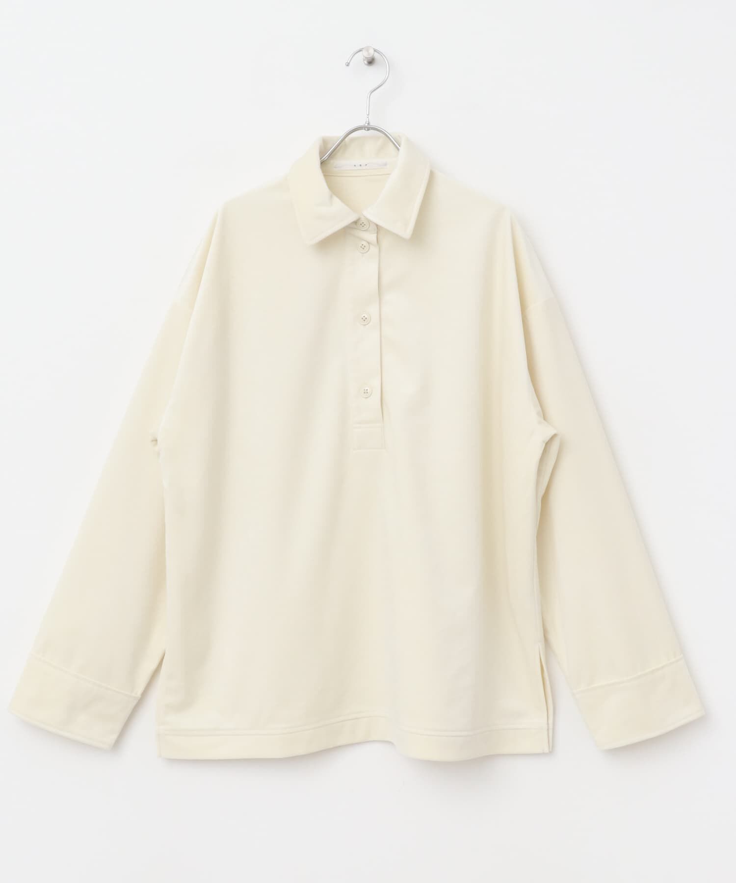  「ベロアBIGシャツ」|シャツ・ブラウス|