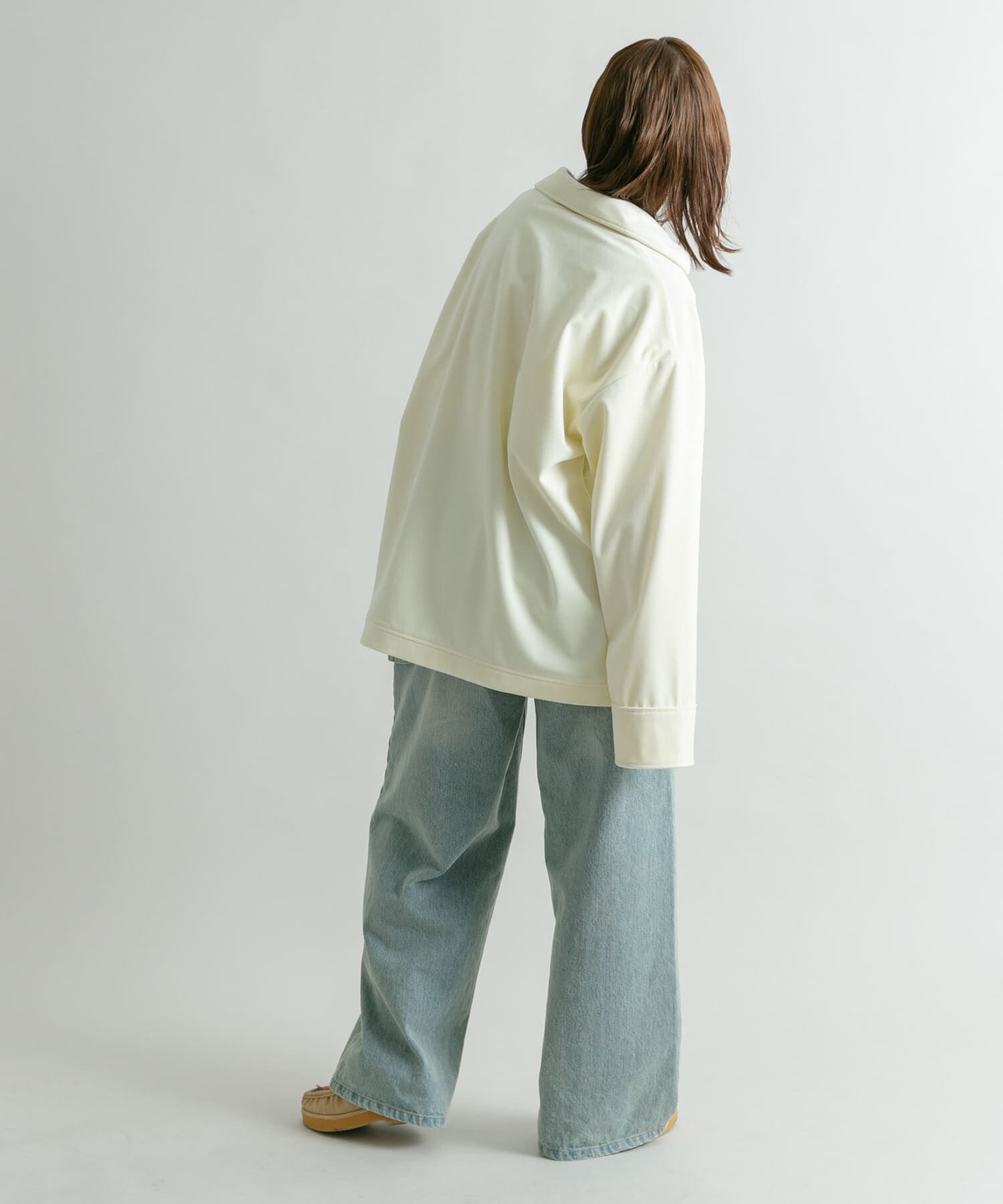  「ベロアBIGシャツ」|シャツ・ブラウス|